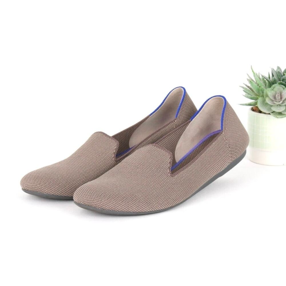 Rothy’s The Loafer Mocha Brown Slip On Loafers Flats Shoes - Picture 2 of 6